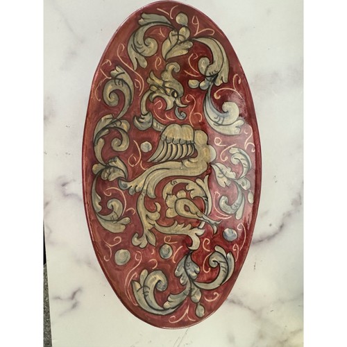 Raffoni piatto ovale ceramica - raffoni,