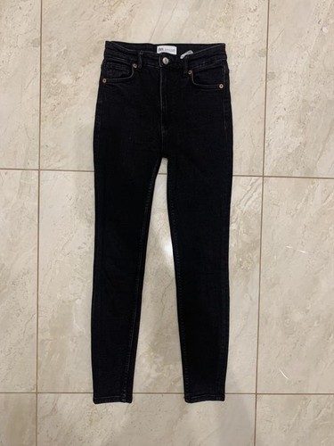 Women zara jeans black s - jeans, /