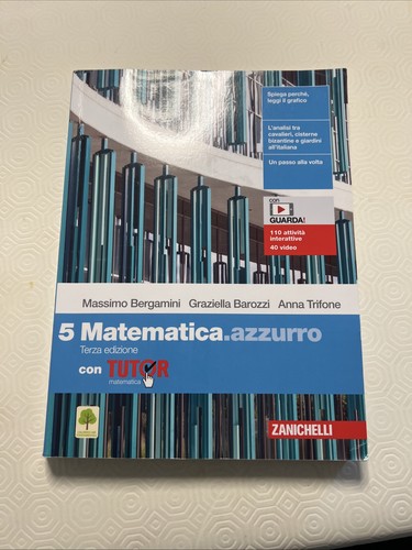 Matematica azzurro vol - 5, con