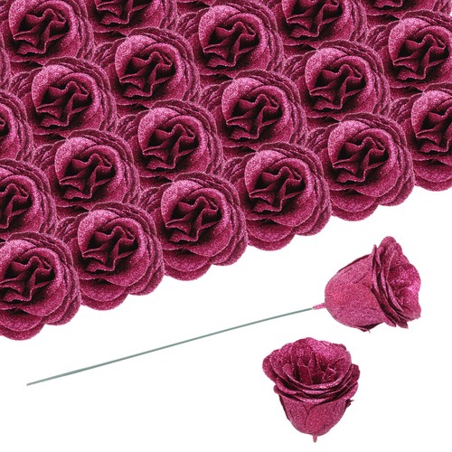50pz rose ate fiori - , finti