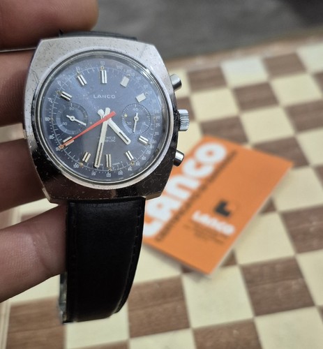 Lanco cronografo valjoux 7733
