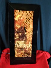 OPERA "COLLEZIONE ORO E NERO" con illuminazione a LED, di Azzali Grazia