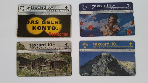 Svizzera lotto 4 schede - -,