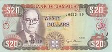 JAMAICA BANCONOTA 20 DOLLARI