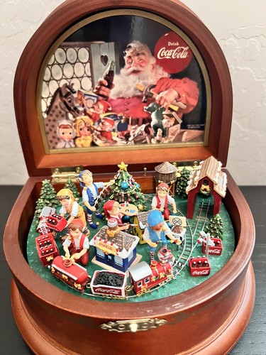 Coca cola holiday music box - music,