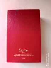 ACCENDINO CARTIER 3 ORI GODRONATO IN ARGENTO CON SCATOLA ORIGINALE