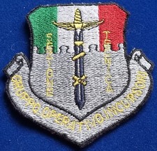 FREGIO PATCH EX MARINA MILITARE "GRUPPO OPERATIVO INCURSORI / SEZIONE TECNICA"