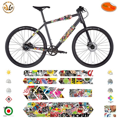 Kit adesivi sticker - bomb, jdm