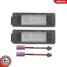 Luce targa led per citroen - luce,