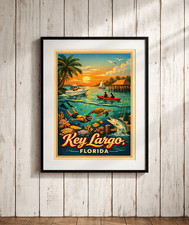 Poster da viaggio Key Largo