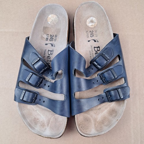 Sandali betula colore blu - sandali,