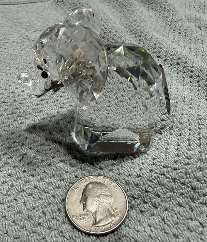 Swarovski crystal elephant - swarovski,