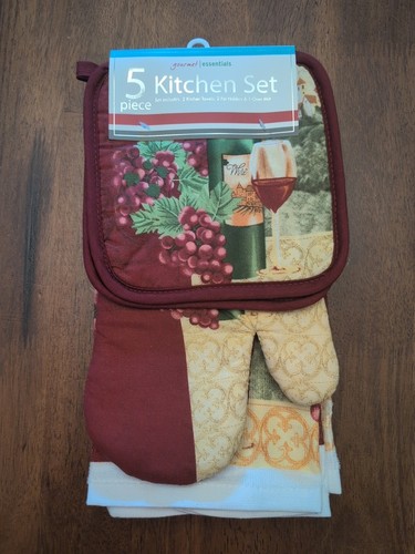 Set cucina pezzi uva - 5,
