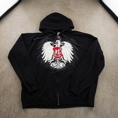 Felpa con cappuccio zip - con, e