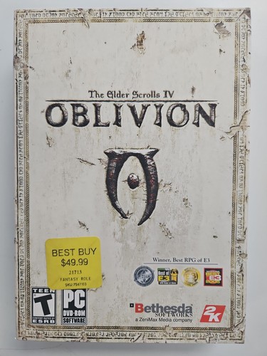 Elder scrolls oblivion - elder, iv