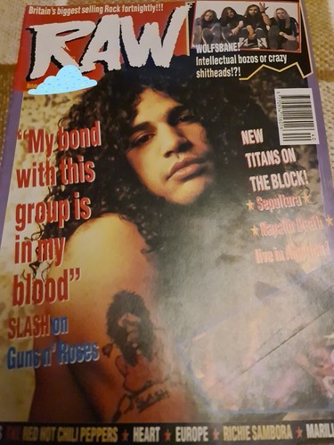 Vintage slash guns roses 1 - slash,