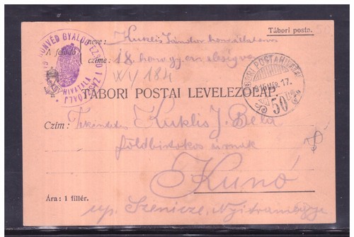 Timbro posta militare ww1 - militare,