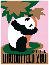 3024.Poster decorativo zoo di