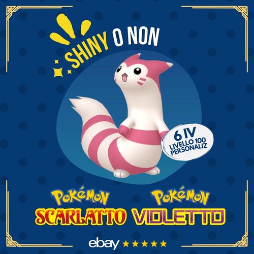 Furret shiny non 6 iv - o,