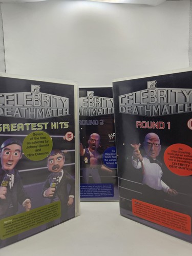 Mtv celebrity deathmatch - mtv, vhs