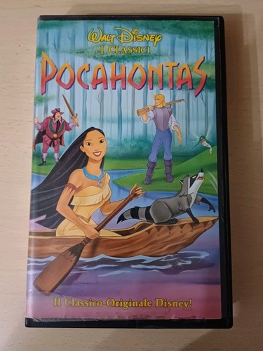 Pocahontas vhs originale - pocahontas, 1996