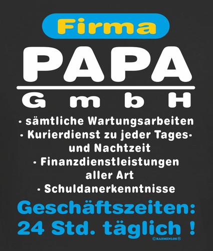 Shirt uomo azienda - azienda, papà