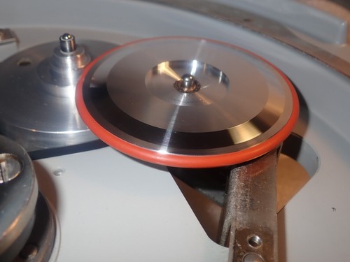 New idler wheel puleggia - new,