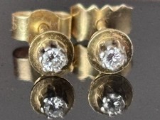 Orecchini oro 18 kt diamanti