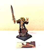 Warhammer Signore degli Anelli Mago Alti Elfi metallo I^ Ediz. Vintage