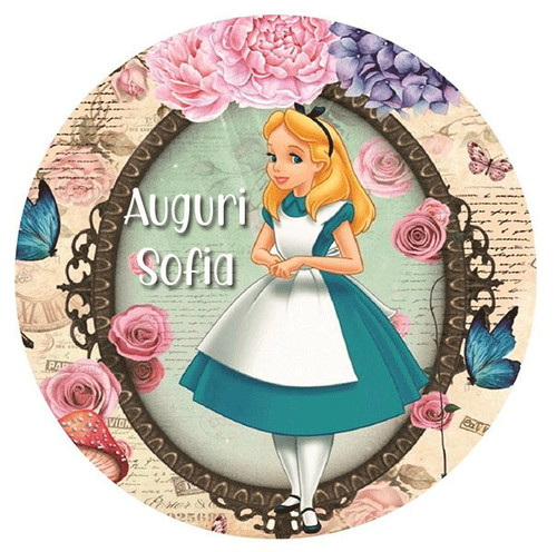 Cialda alice nel paese - nel, delle