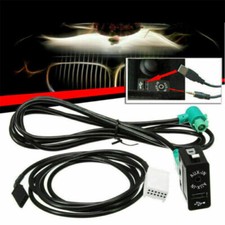 Interruttore presa USB AUX + cavo per BMW E60 E61 E63 E64 E87 E90 E70 F25
