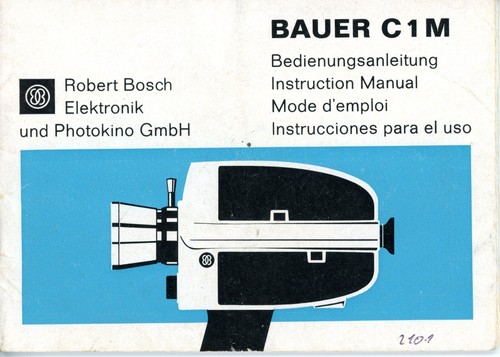 Robert bosch photokino manuale - robert,