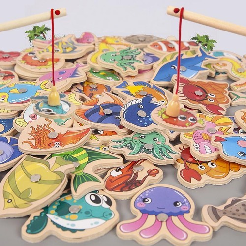 Montessori giocattolo pesca - da,