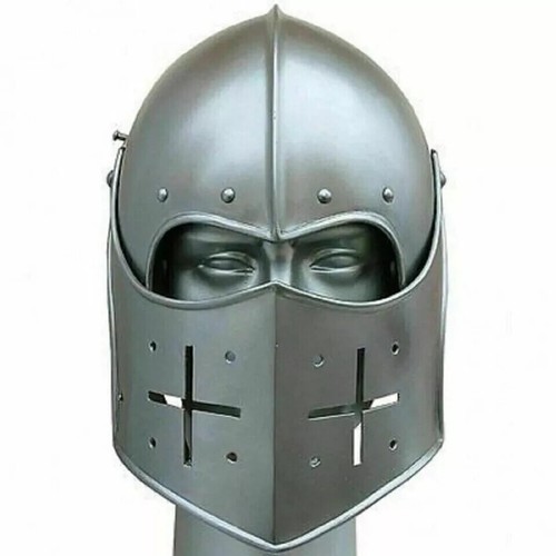 Elmetto 18ga larp cavaliere - elmetto,