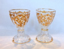 Saint Louis Crystal France coppia di bicchieri cordiali Cluny 3 1/8"