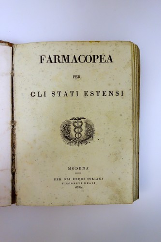 Farmacopea per gli stati - farmacopea,