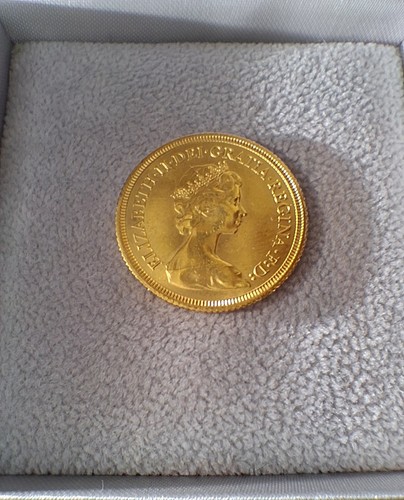Sterlina oro regina - d’oro,