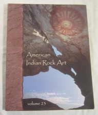 AMERICAN INDIAN ROCK ART --