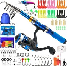 Kit de pesca con señuelos