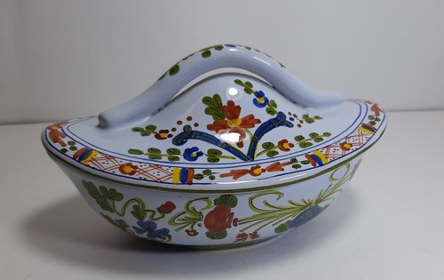 Scatola antica ceramica - scatola,