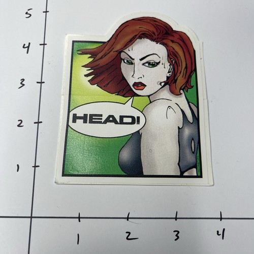 Adesivo vintage head - adesivo,