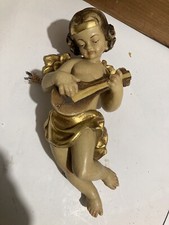 Vecchio Angelo Di Legno Della