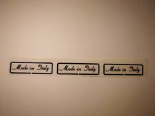 3 adesivi Ducati Monster da serbatoio M 600 750 900 MADE IN ITALY nero old big 