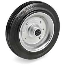 Ruota 200x20 mm gomma tellure