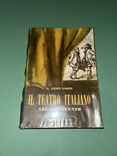 GERVASONI IL TEATRO ITALIANO
