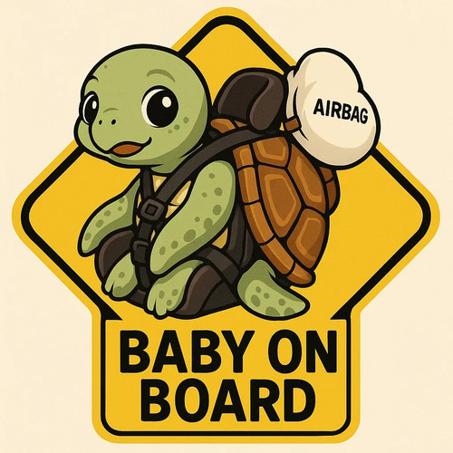 Adesivi auto baby - 3, on