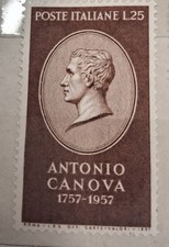 FRANCOBOLLO ITALIA 25 LIRE