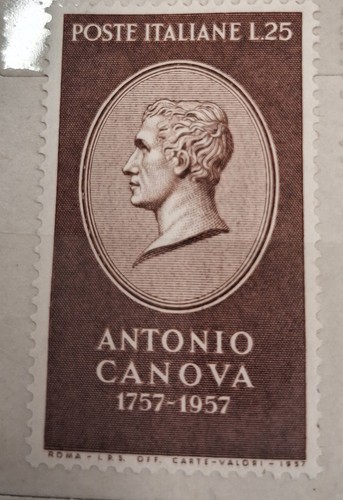 Francobollo italia lire - italia, 25