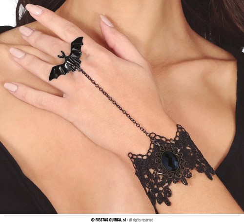 Bracciale pizzo con - con, anello