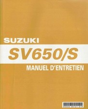 MANUALE RECENSIONE OFFICINA RIPARAZIONE PDF SUZUKI SV650(S) 99500-36121-01F 2...